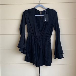 Fashion Nova Black Romper